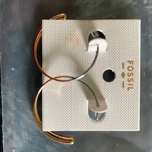 Earrings fossil good condition new